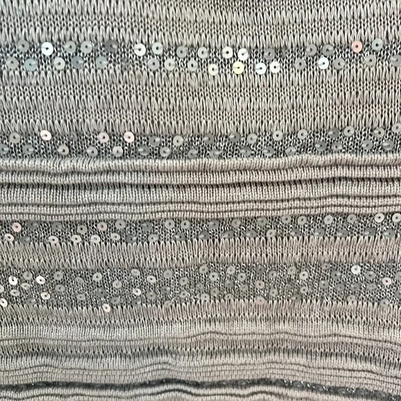 Anne Klein sleeveless sequin sweater dress - Picture 6 of 6